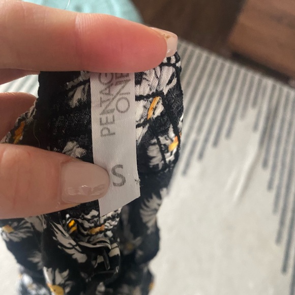 Sunflower mini summer dress - sz S - Picture 3 of 3